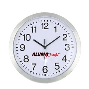 Alumacraft Metallic Edge Slim Clock