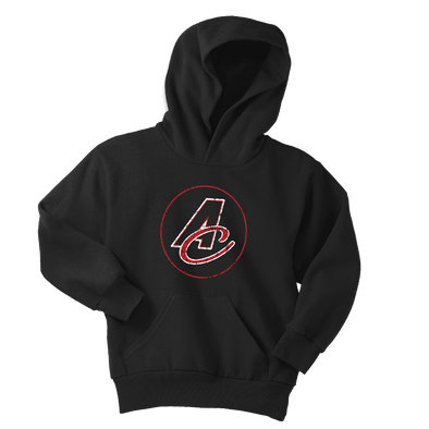 Youth A/C Distressed Logo Hoodie