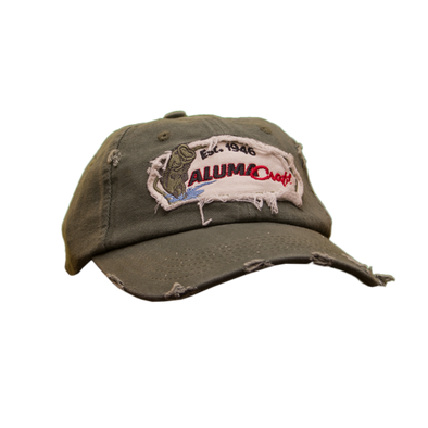 Distressed Patch Walleye Hat