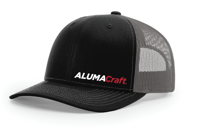 ALUMACRAFT Trucker Snapback Cap Black/Gray